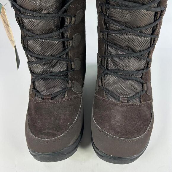 Kamik Women's Icelyns Boot US 7 Dark Brown Suede Winter Waterproof Boots NWT - Picture 7 of 13